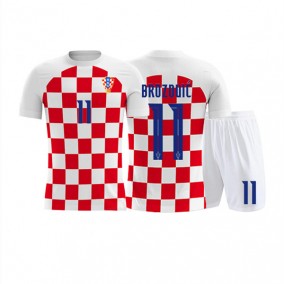 Kroatien Marcelo Brozović 11 2023/2024 Hjemmebanetrøje
